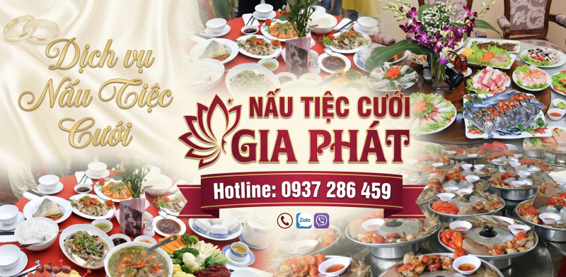 Dịch vụ nấu tiệc Gia Phát - Mang tinh hoa ẩm thực đến không gian nhà bạn